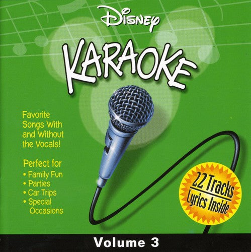 Various Artists: Disney Karaoke, Vol. 3 - COMPACT DISCS