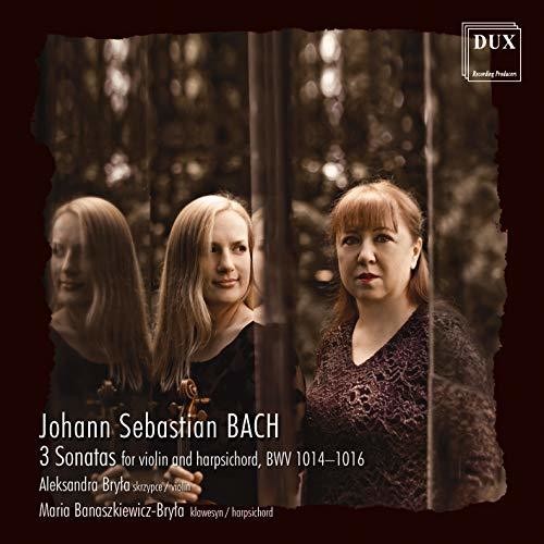 Bach, J.S. / Bryla: 3 Sonatas for Violin & Harpsichord - COMPACT DISCS