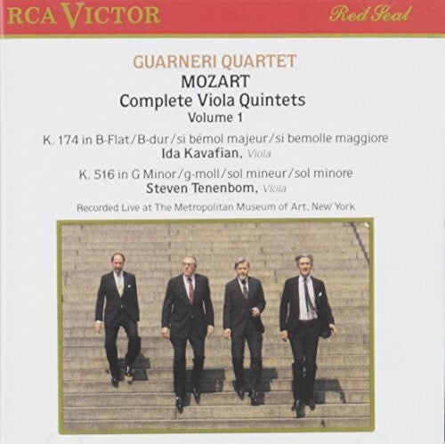 Mozart / Guarneri Quartet: Viola Quintets 1 - COMPACT DISCS
