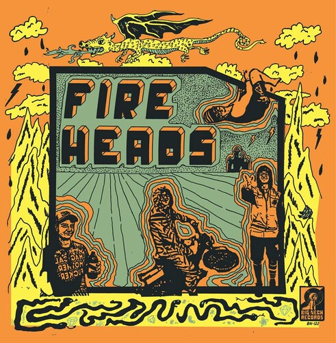 Fire Heads / Sex Scenes: Split Lp - {VINYL LP}