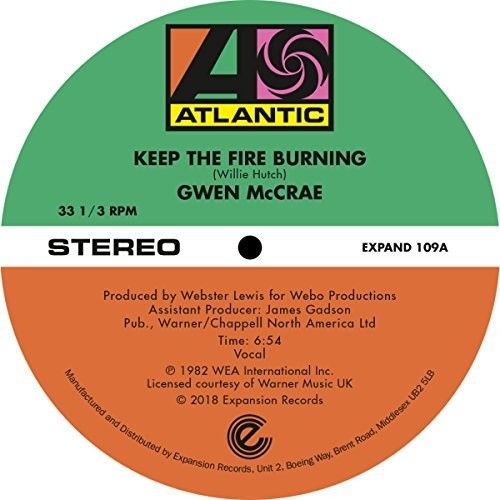 Gwen McCrae: Keep The Fire Burning / Funky Sensation - {VINYL LP}