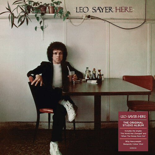 Leo Sayer: Here [Heavyweight Burgundy Colored Vinyl] - {VINYL LP}