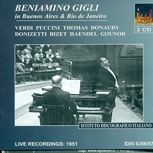 Barbarto / Gigli / Mascheri: Opera Arias - COMPACT DISCS