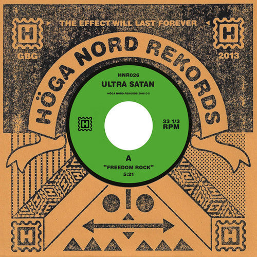 Ultra Satan: Freedom Rock / Anti Clock - 7-INCH SINGLE