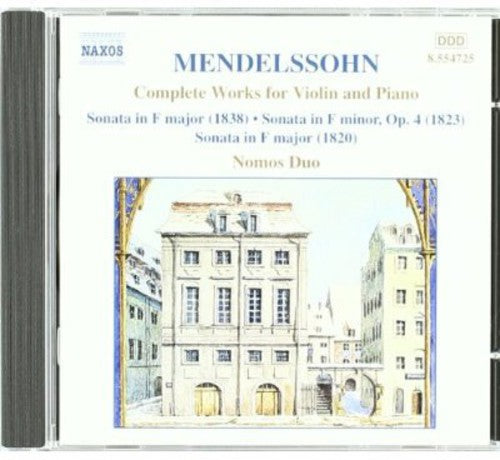 Nomos Duo: Complete Works for Violin & Piano - COMPACT DISCS