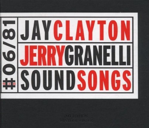 Jay Clayton: Sound Songs - COMPACT DISCS
