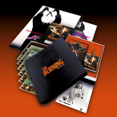 Rick Wakeman: The Burning (Limited box set w/ signed & numbered certificate, lobbycards, Japanese press pack, A3 poster & promo photos) - COMPACT DISCS