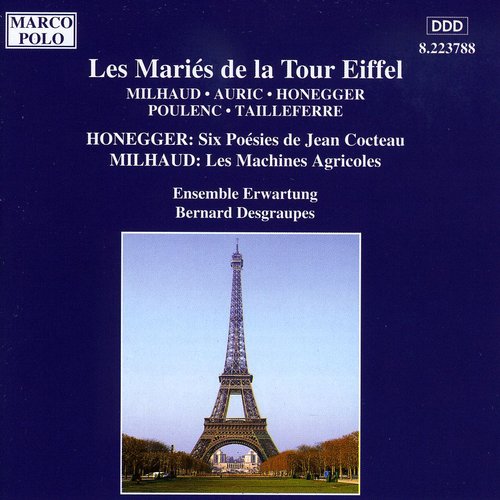 Desgraupes / Ensemble Erwartung: Les Maries de la Tour Eiffel - COMPACT DISCS