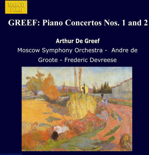 De Greef / Groote / Devreese / Moscow Sym Orch: Con Pno 1/2 - COMPACT DISCS