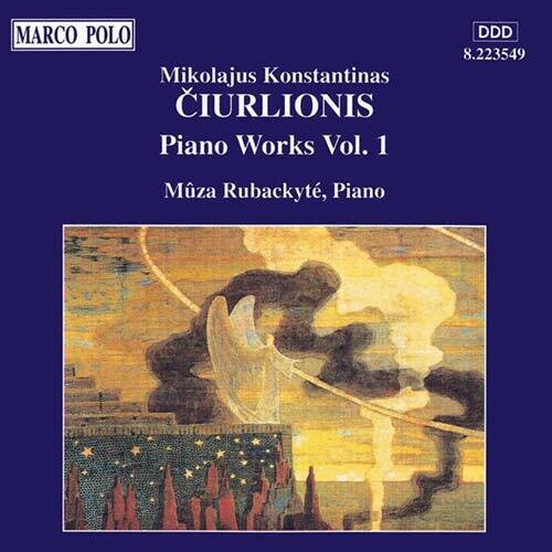 Ciurlionis / Rubackyte: Piano Works-Vol. 1 - COMPACT DISCS
