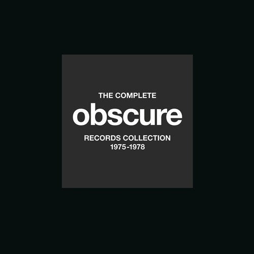 Various Artists: Complete Obscure Records Collection / Various - Limited Boxset with Book - COMPACT DISCS