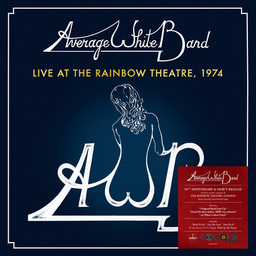 The Average White Band: Live At The Rainbow Theatre 1974 - Limited 140-Gram White Colored Vinyl - {VINYL LP}