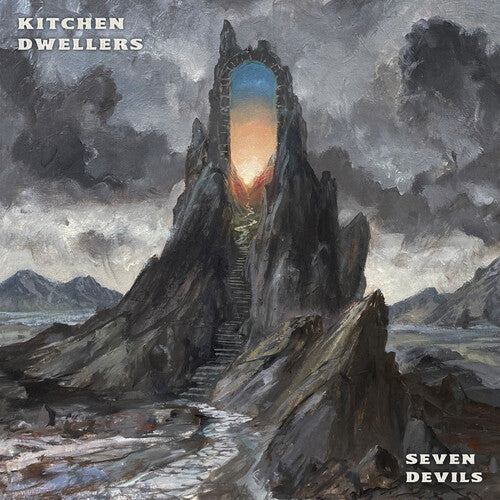 Kitchen Dwellers: Seven Devils - Blue & Orange Galaxy - {VINYL LP}