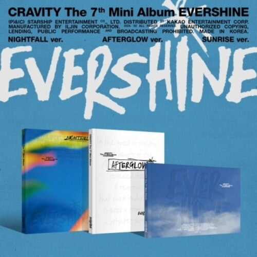 Cravity: Evershine - Random Cover - incl. 120pg Photbook, Photocard, Unit Photocard + Postcard - COMPACT DISCS