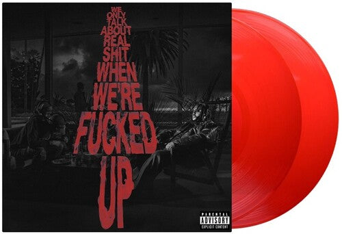 Bas: We Only Talk About Real Shit When We're Fncked Up [Transparent Red 2 LP] - {VINYL LP}