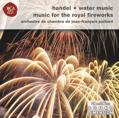 Jean-Francois Paillard: Music for Royal Fireworks: Water Music 1 2 & 3 - COMPACT DISCS