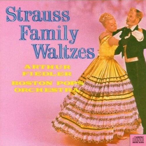 Boston Pops / Fiedler: Strauss Family Waltzes - COMPACT DISCS