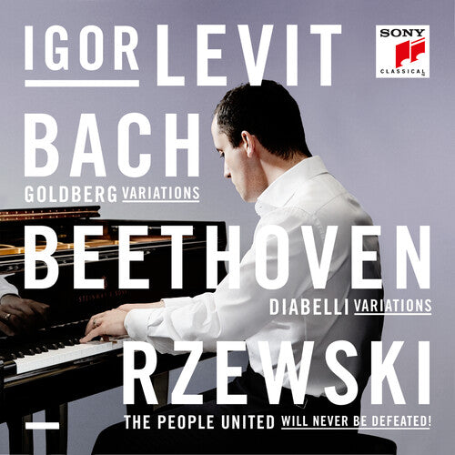 Igor Levit: Bach Beethoven Rzewski - COMPACT DISCS