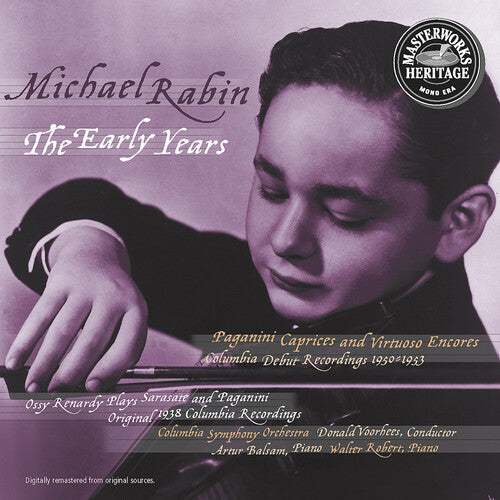 Michael Rabin: Early Years - COMPACT DISCS