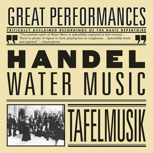 Tafelmusik Baroque Orchestra: Water Music / Suite from Il Pastor Fido - COMPACT DISCS