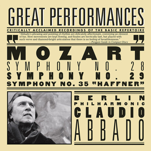 W.a. Mozart: Symphony 28 29 & 35 - Haffner - COMPACT DISCS