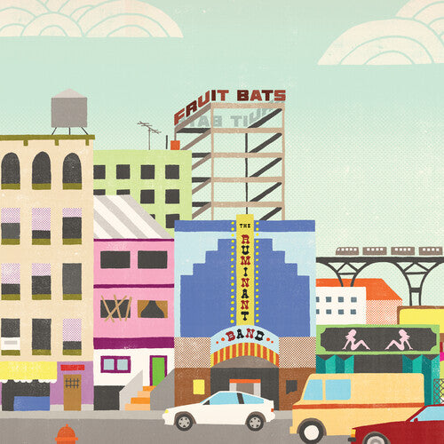 Fruit Bats: The Ruminant Band - Pink - {VINYL LP}