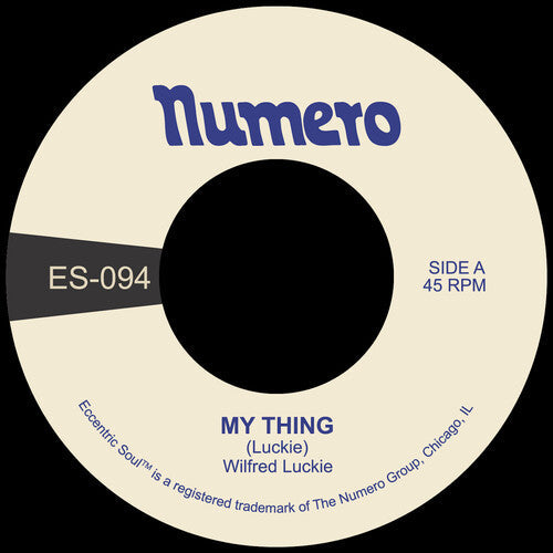 Wilfred Luckie: My Thing B/W Wait for Me - {VINYL LP}