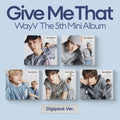 Wayv: Give Me Tha - Digipack Version - Random Cover - incl. Booklet + Photocard - COMPACT DISCS