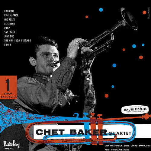 Chet Baker: Chet Baker Quartet (Chet Baker In Paris, Vol. 1) - {VINYL LP}