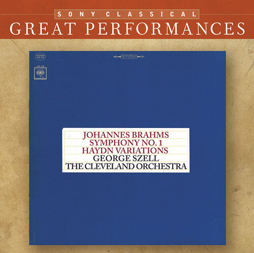 J. Brahms: Symphony 1 / Haydn Variations - COMPACT DISCS