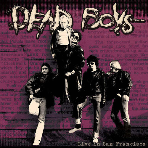 Dead Boys: Live in San Francisco - COMPACT DISCS