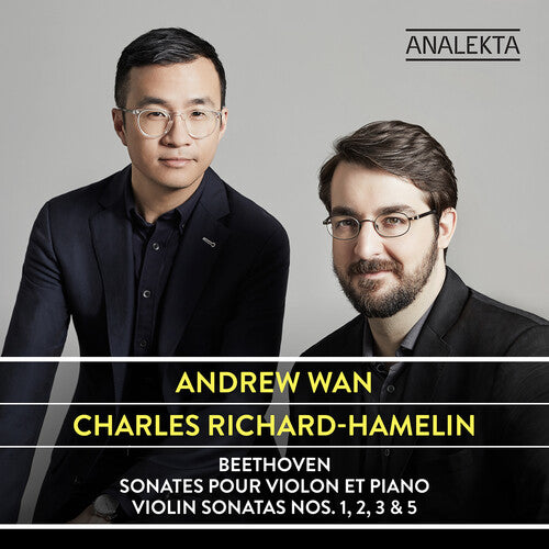 Wan  Richard-Hamelin: Sonates Pour Violon Et Piano 1 2 3 & 5 - COMPACT DISCS