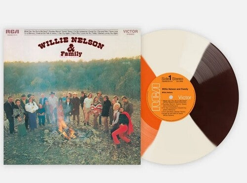 Willie Nelson: Willie Nelson & Family - 180-Gram 'Campfire Quad' Colored Vinyl - {VINYL LP}