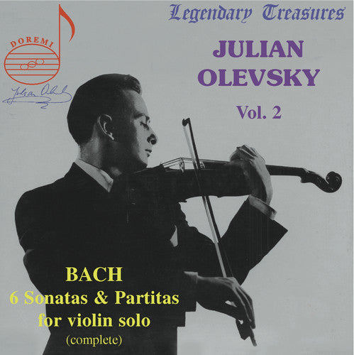 Julian Olevsky: Plays Bach Son & Partitas Solo - COMPACT DISCS