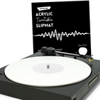 Acrylic Turntable Slipmat (Sonic Snow) White