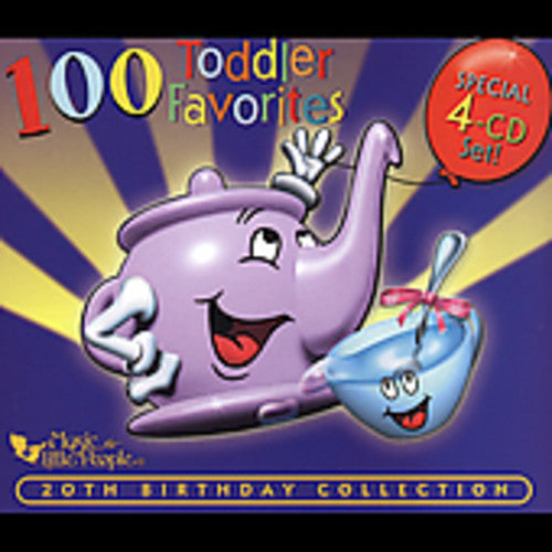 Various Artists: 100 Toddler Favorites: 20th Birthday Collection - COMPACT DISCS