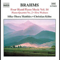 J. Brahms: Four Hand Piano Music 14 - COMPACT DISCS