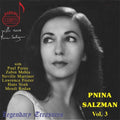Pnina Salzman: Pnina Salzman 3 - COMPACT DISCS