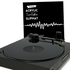 Acrylic Turntable Slipmat (Jet Black)