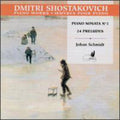 Johan Schmidt: 24 Preludes / Piano Sonata - COMPACT DISCS