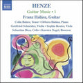 H.W. Henze: Guitar Music - COMPACT DISCS