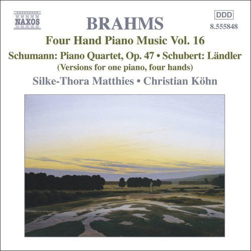 J. Brahms: Four Hand Piano Music 16 - COMPACT DISCS