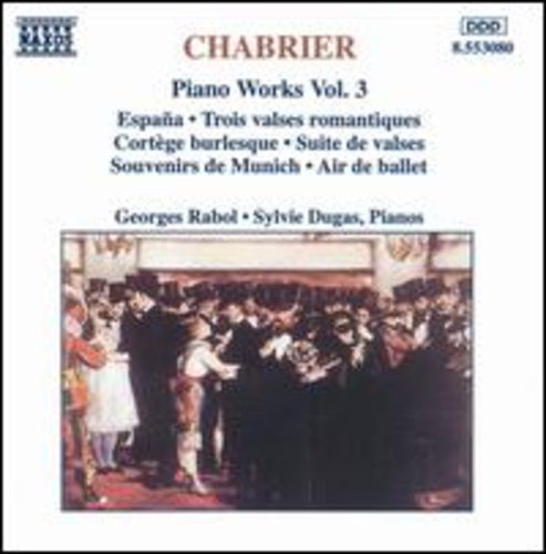 E. Chabrier: Piano Works-Vol. 3 - COMPACT DISCS