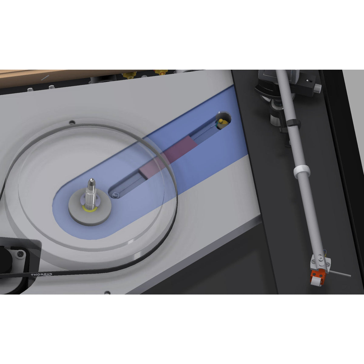 Thorens - TD 1601 Sub-Chassis Turntable